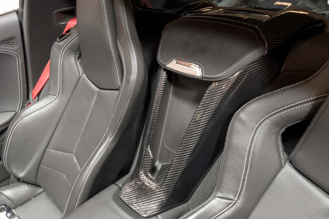 Corvette C8 Console Waterfall & Speaker Cover -2020-2025