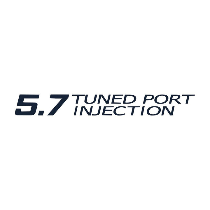1985-1991 Corvette C4 Tuned Port Injection Decal - Gloss Blue