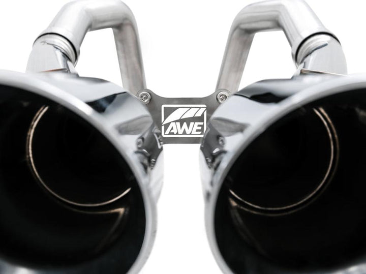 AWE Tuning 14-19 Chevy Corvette C7 Z06/ZR1 Track Edition Axle-Back Exhaust with Chrome Tips
