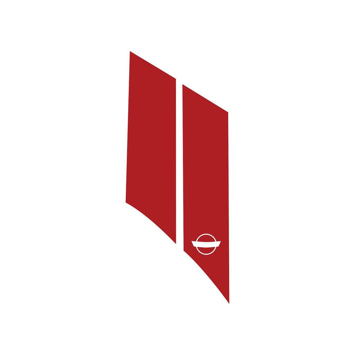 G.S. Hash Marks - Driver Side - Gloss Red