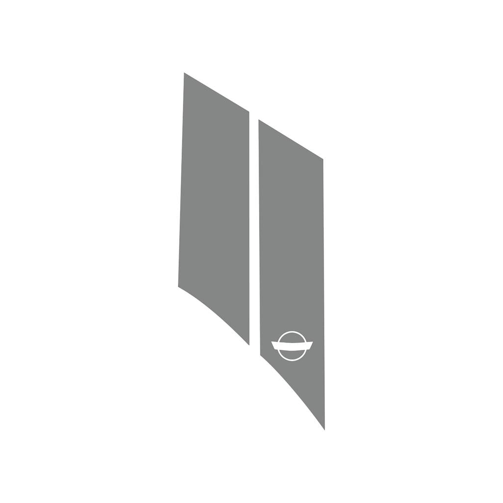 G.S. Hash Marks - Driver Side - Matte Gray