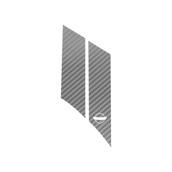 G.S. Hash Marks - Driver Side - Silver Carbon Fiber