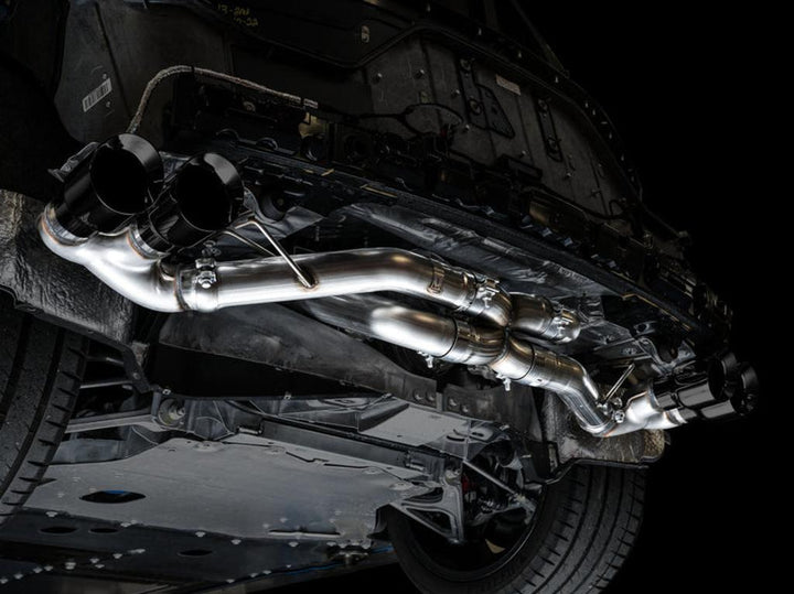 AWE Tuning 2020-2025 Chevrolet Corvette C8 Track Edition Exhaust with Diamond Black Tips