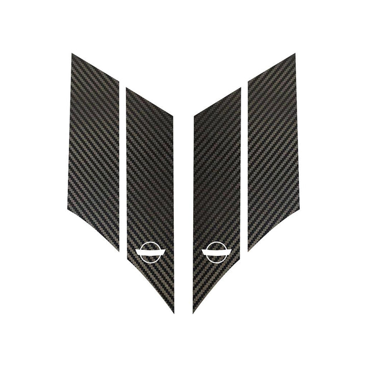 G.S. Hash Marks - Both Sides (Pair) - Black Carbon Fiber