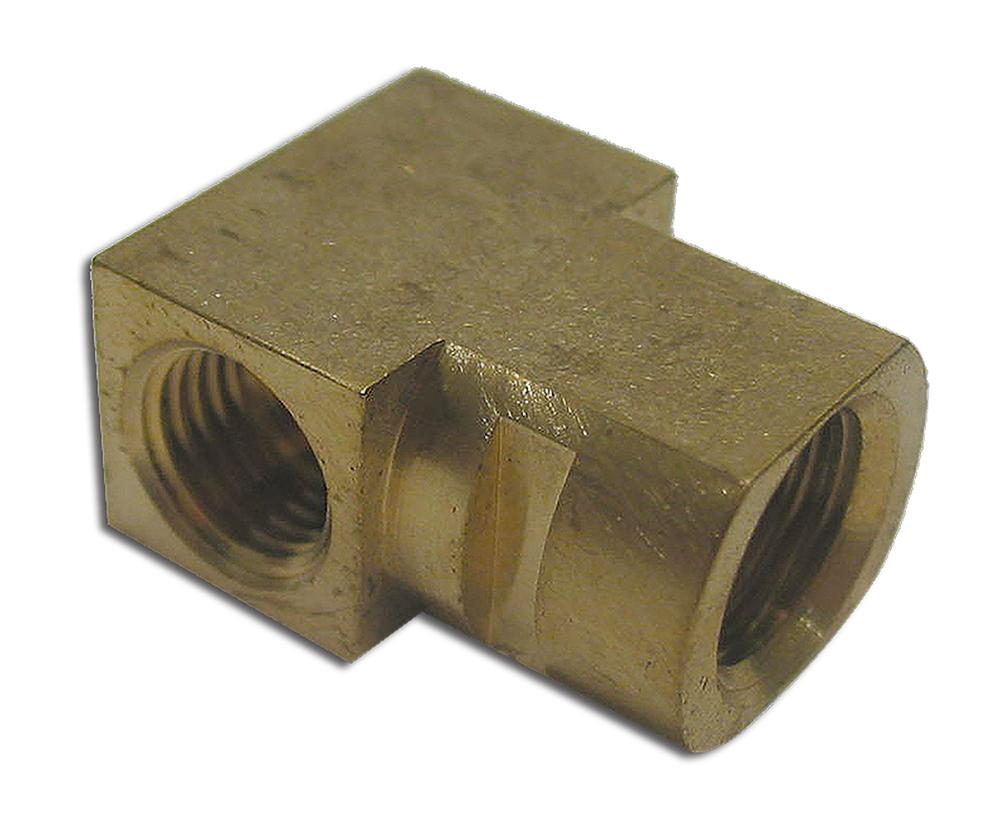 C1 1953-1962 Chevrolet Corvette Brake Line Block. Rear Axle