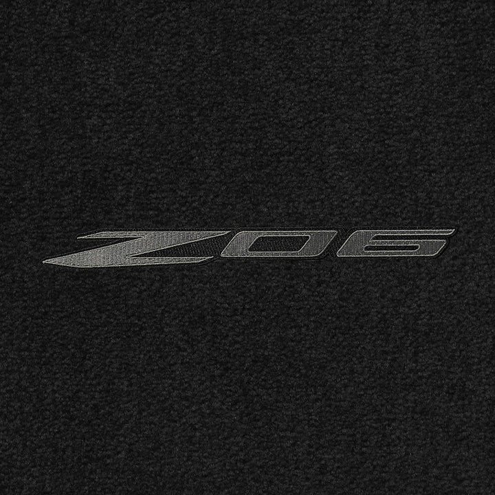 C8/Z06 Corvette Front Cargo Mat - Lloyds Mats with Z06 Logo