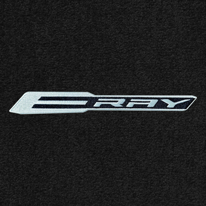 C8 E-Ray Corvette Rear Cargo Mat - Lloyds Mats with E-Ray Logo : Convertible