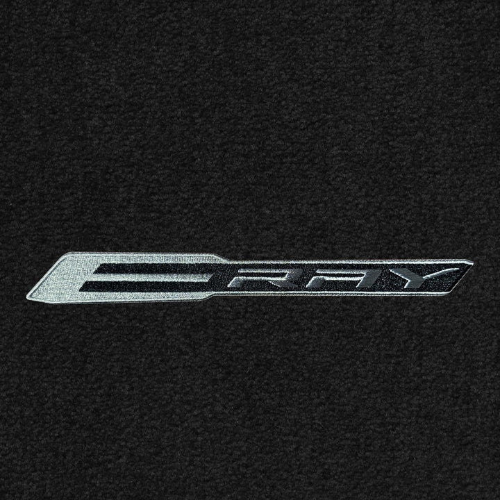 C8 E-Ray Corvette Rear Cargo Mat - Lloyds Mats with E-Ray Logo : Convertible