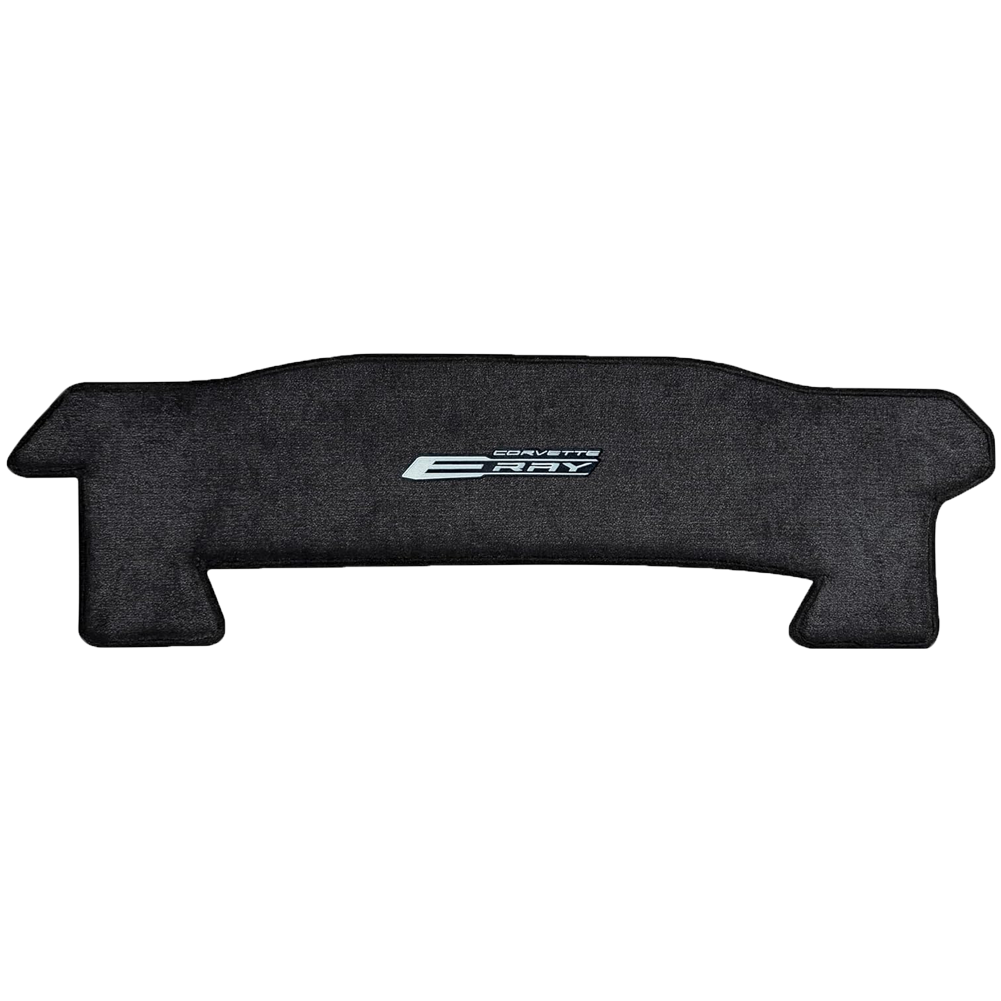 C8 E-Ray Corvette Rear Cargo Mat - Lloyds Mats with C8 Script & E-Ray Logo Combo : Convertible