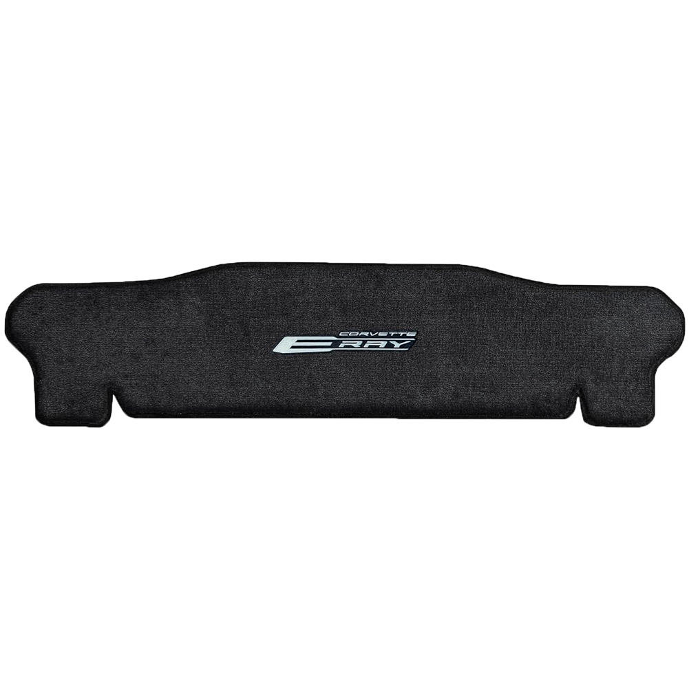 C8 E-Ray Corvette Rear Cargo Mat - Lloyds Mats with C8 Script & E-Ray Logo Combo : Coupe