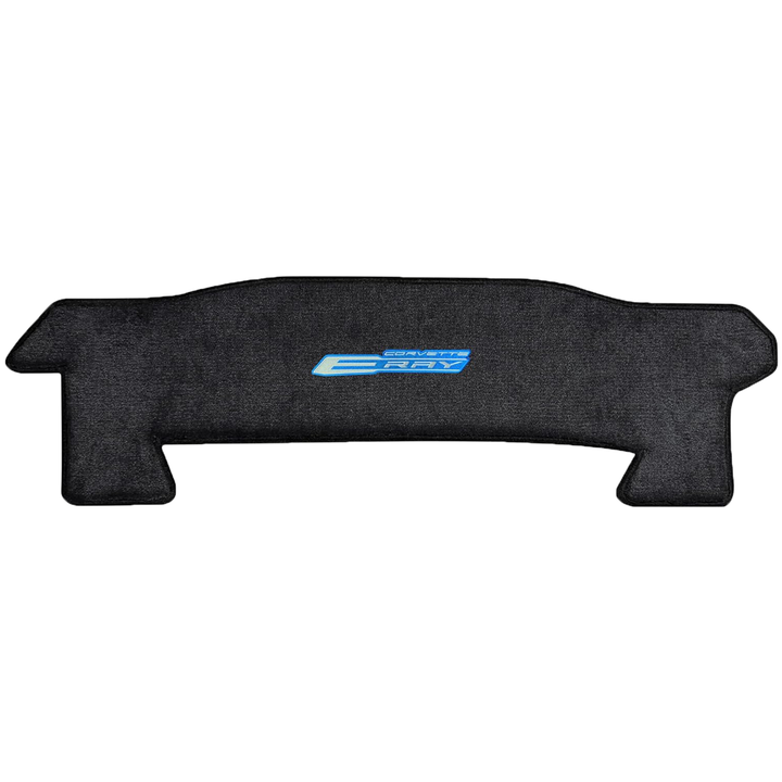 C8 E-Ray Corvette Rear Cargo Mat - Lloyds Mats with C8 Script & E-Ray Logo Combo : Convertible