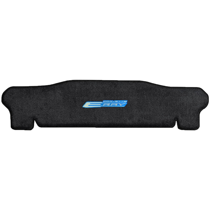 C8 E-Ray Corvette Rear Cargo Mat - Lloyds Mats with C8 Script & E-Ray Logo Combo : Coupe