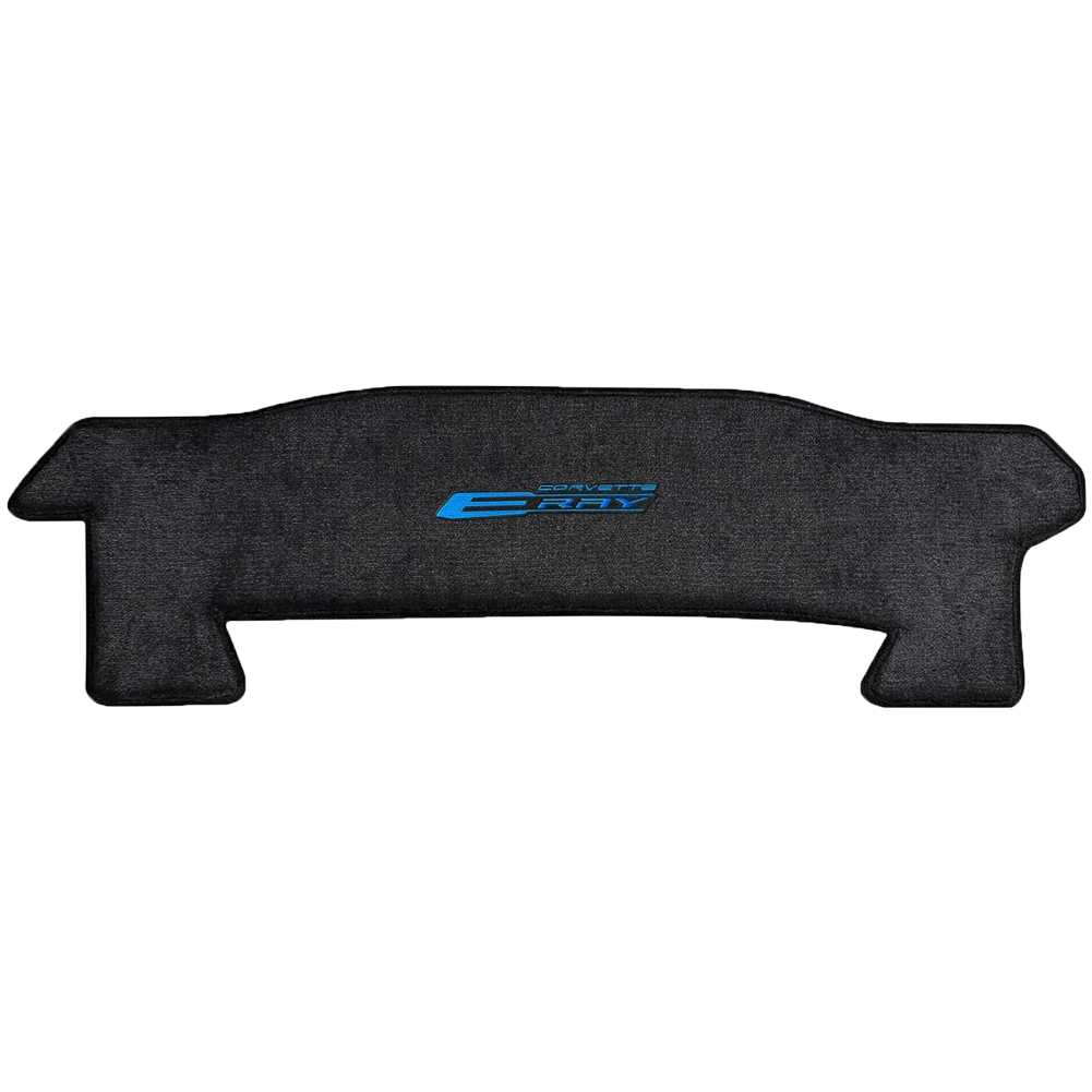 C8 E-Ray Corvette Rear Cargo Mat - Lloyds Mats with C8 Script & E-Ray Logo Combo : Convertible