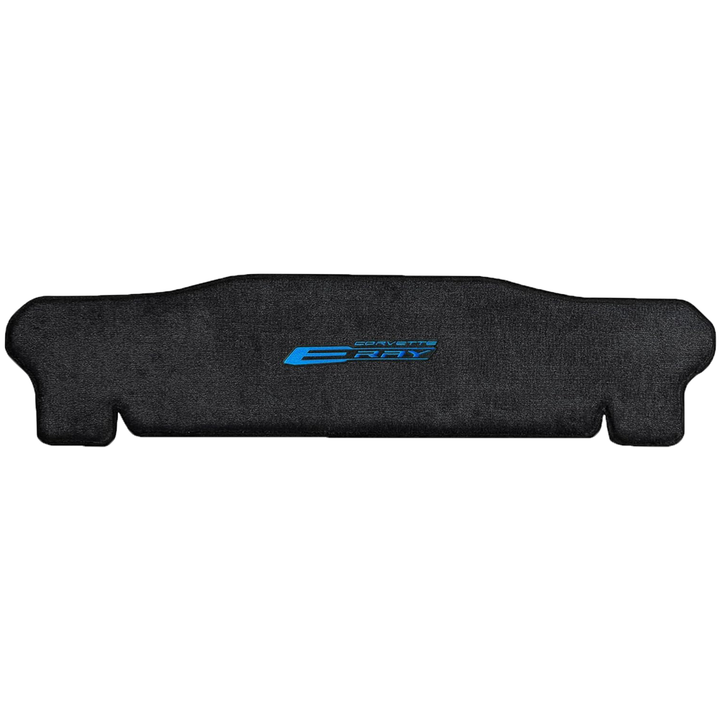 C8 E-Ray Corvette Rear Cargo Mat - Lloyds Mats with C8 Script & E-Ray Logo Combo : Coupe