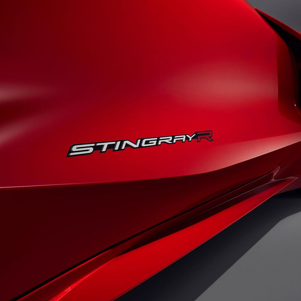 Corvette Genuine GM Stingray R Jake Hood Decal Package- Carbon Flash : C8 Stingray, Z51, Z06, E-Ray