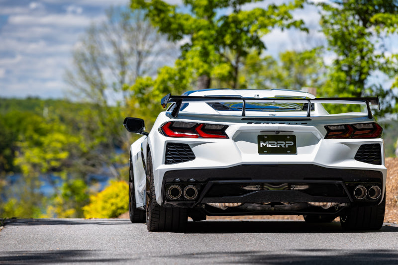 MBRP Armor Pro Series 3-inch Active Cat Back Exhaust System for Chevrolet Corvette C8 (2020-2025)