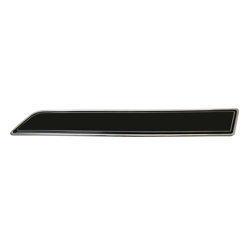 1977 Corvette C3 Door Panel Insert Plate W/Black Insert - Right Hand