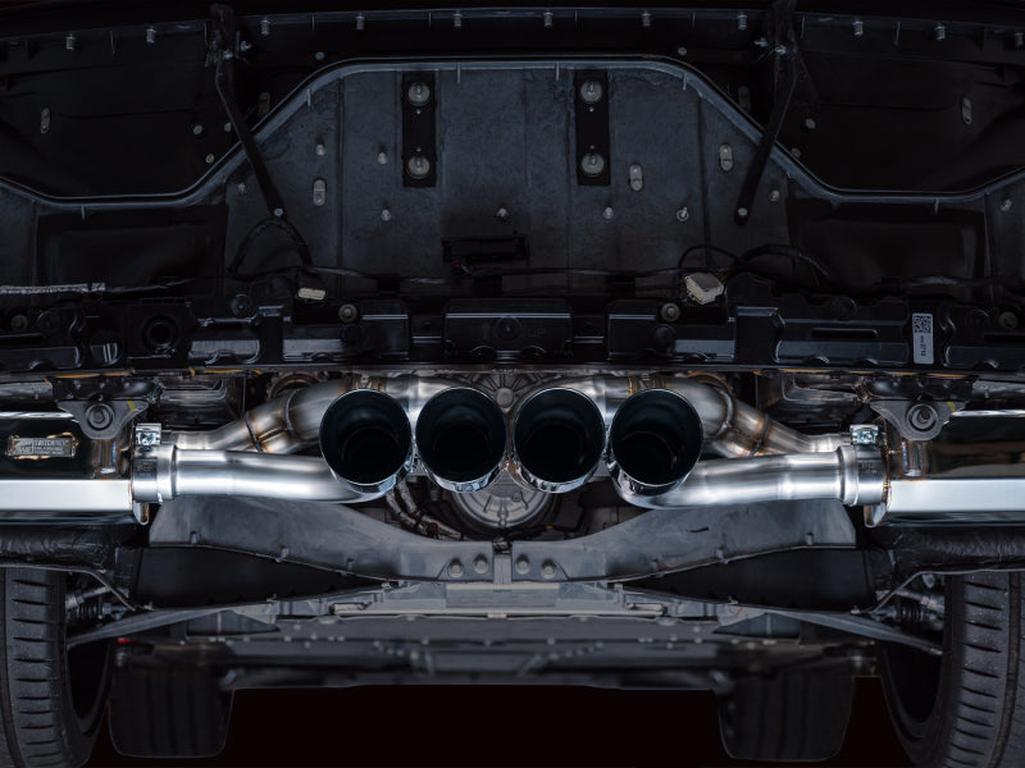 AWE Tuning 2023 C8 Corvette Z06 SwitchPath Cat-Back Exhaust with Diamond Black Tips