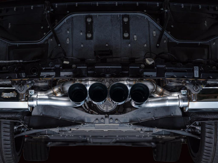 AWE Tuning 2023 C8 Corvette Z06 SwitchPath Cat-Back Exhaust with Diamond Black Tips