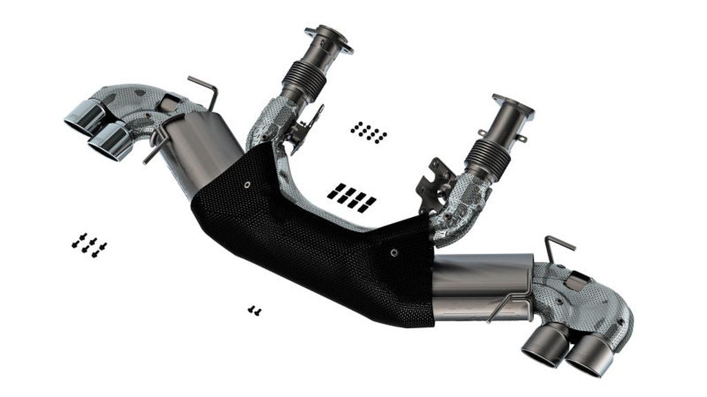 Borla 20-23 Chevy Corvette 6.2L V8 AT W/O NPP 3-Inch ATAK Cat-Back Exhaust System