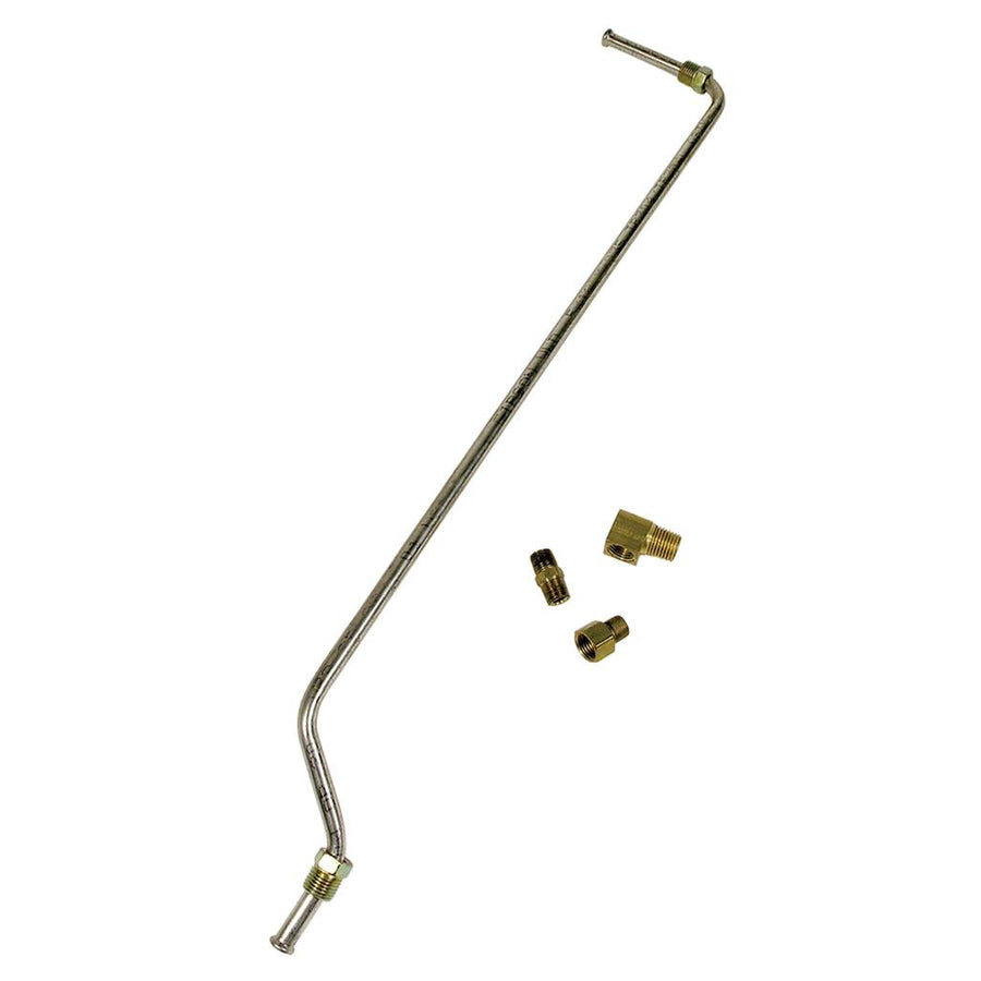 1957-1958 Corvette C1 Gas Line, Stainless Steel - Pump To Carburetor 220hp & 230hp