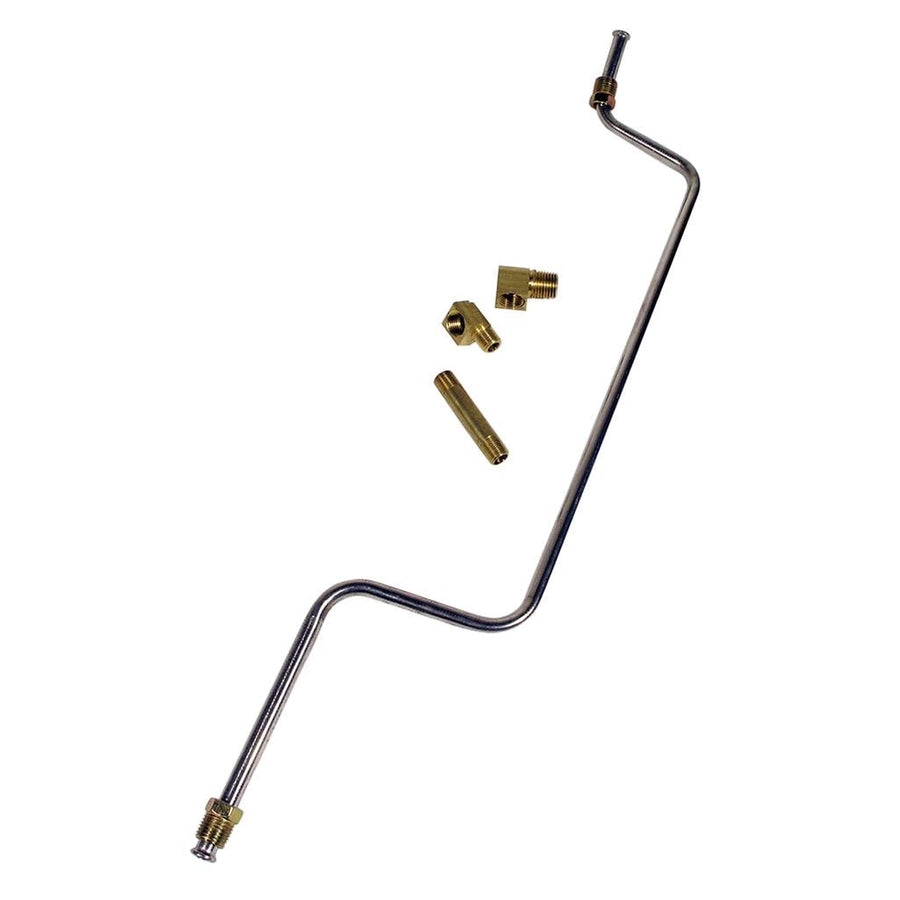 1962 Corvette C1 Gas Line, Stainless Steel - Pump To Carburetor 300hp & 340hp