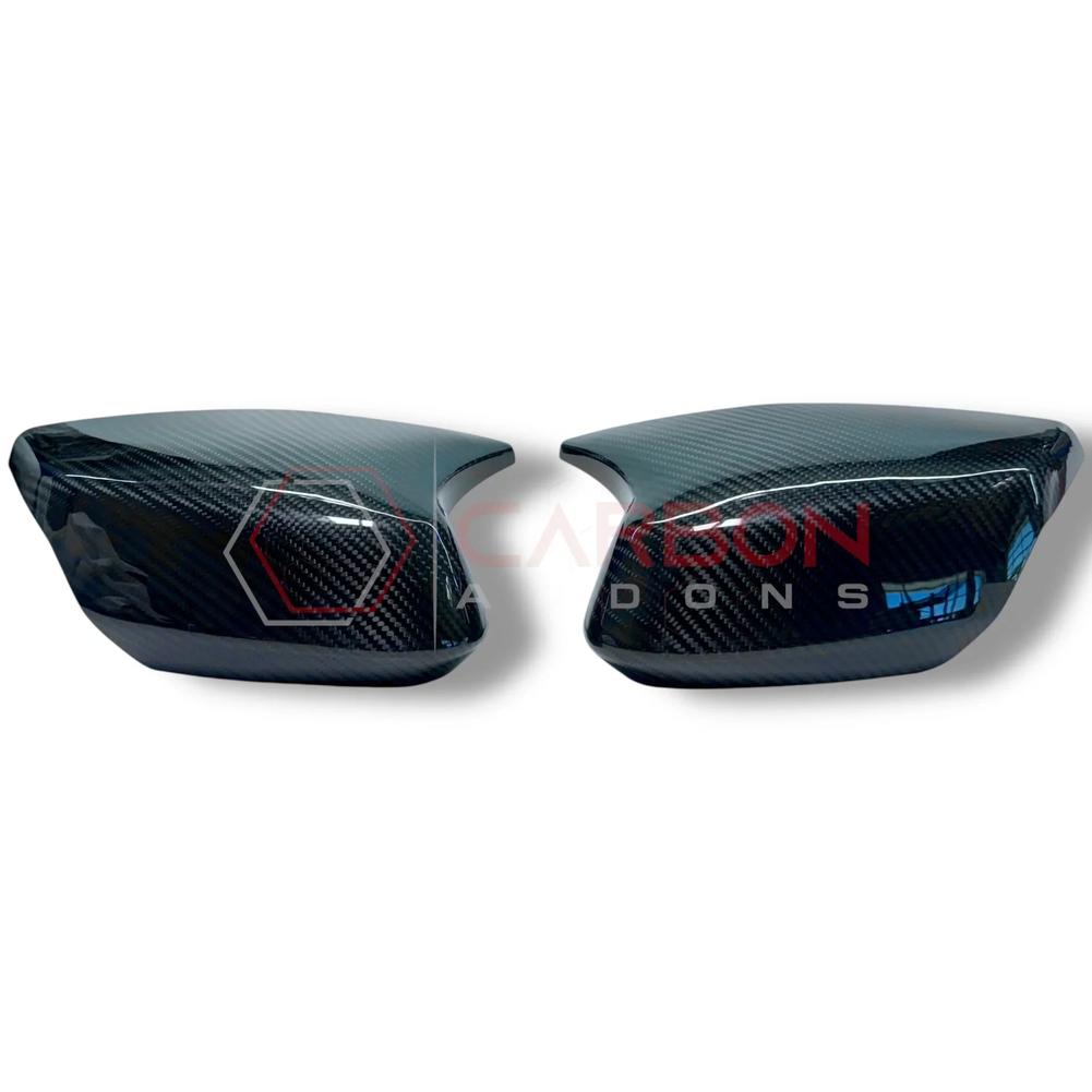 C8 Corvette Carbon Fiber M-Style Side View Mirror Cap Covers