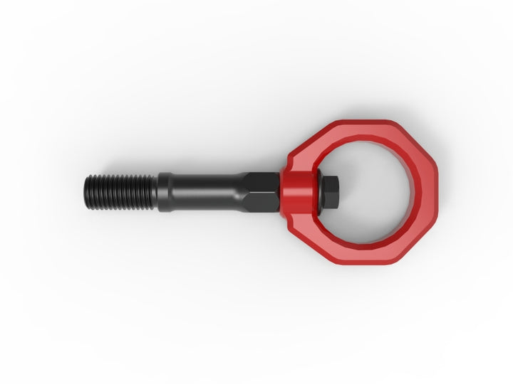 aFe Control Rear Tow Hook for Chevrolet C8 Corvette (2020-2024) - Red