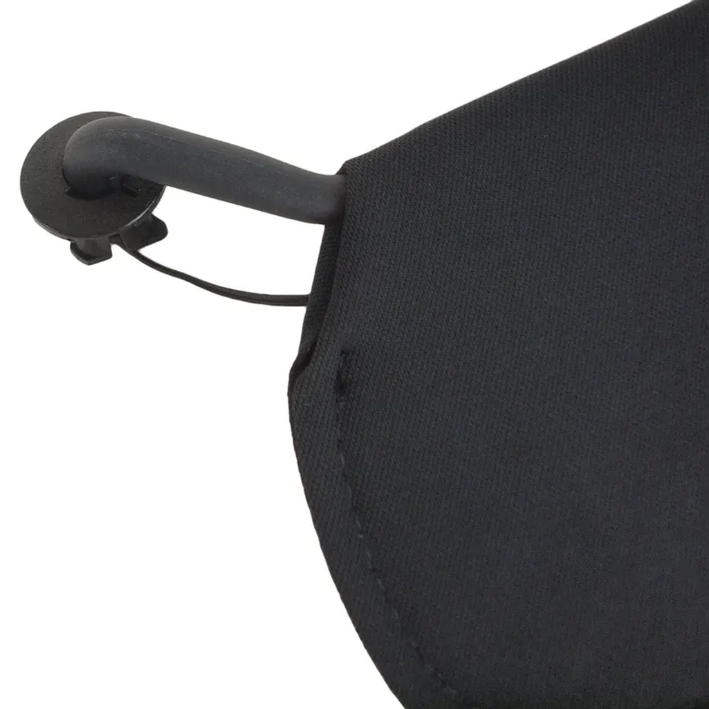 1997-2004 Corvette C5 Replacement Sun Visor Set W/ Led Lit Mirrors - Black (C5 & Z06)