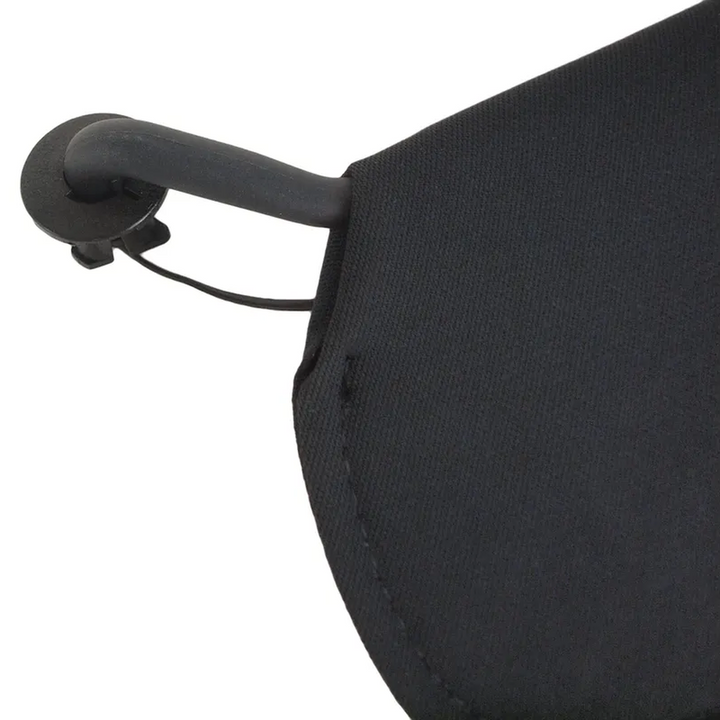 1997-2004 Corvette C5 Replacement Sun Visor Set W/ Led Lit Mirrors - Black (C5 & Z06)