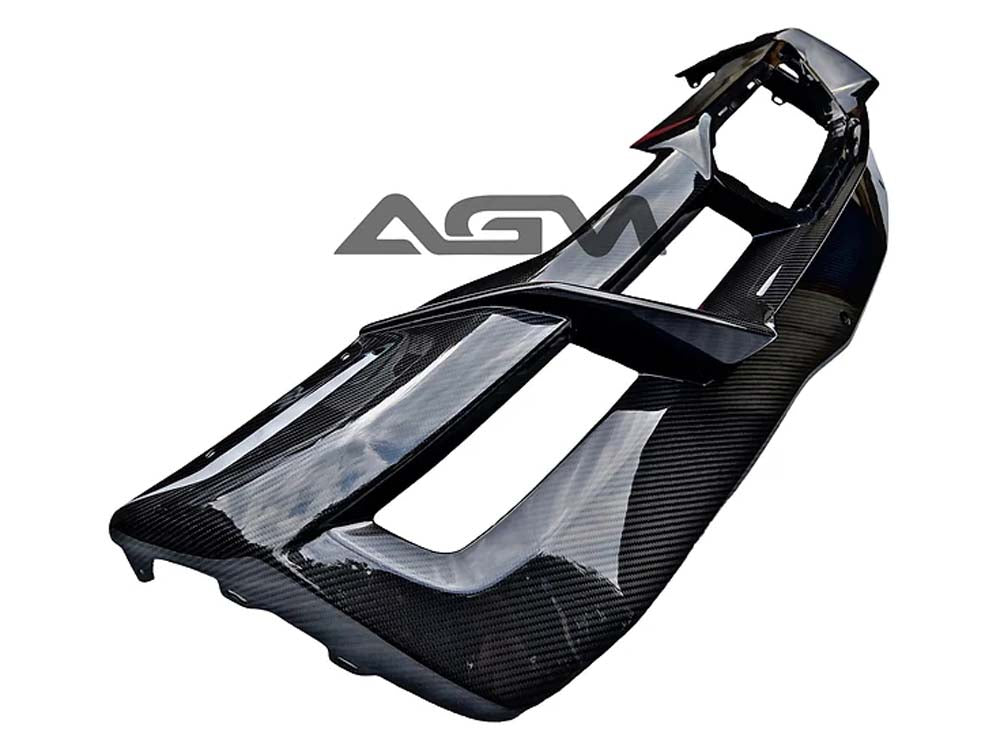 C8 Corvette AGM Center Exhaust Carbon Fiber Rear Diffuser Z06/E-Ray ...