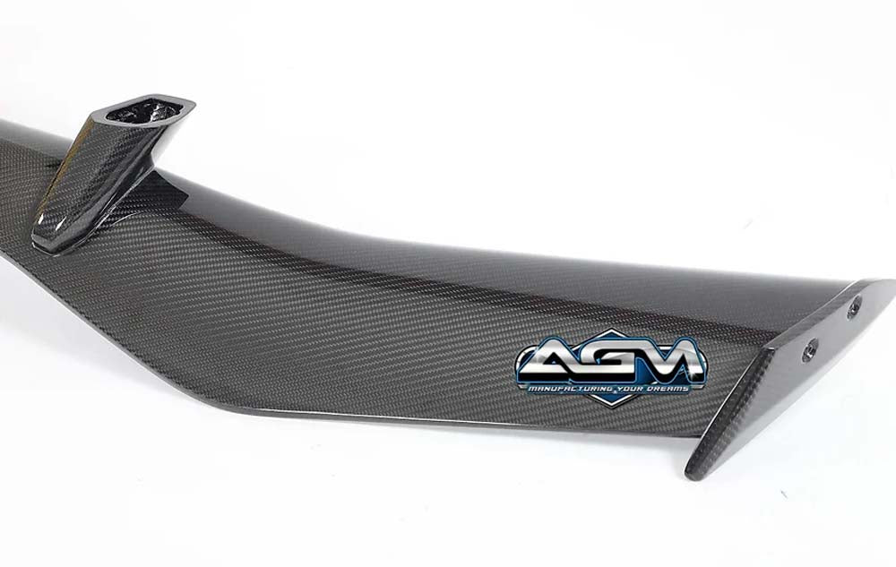 C8 Corvette AGM Z07 Style Visible Carbon Fiber High Wing