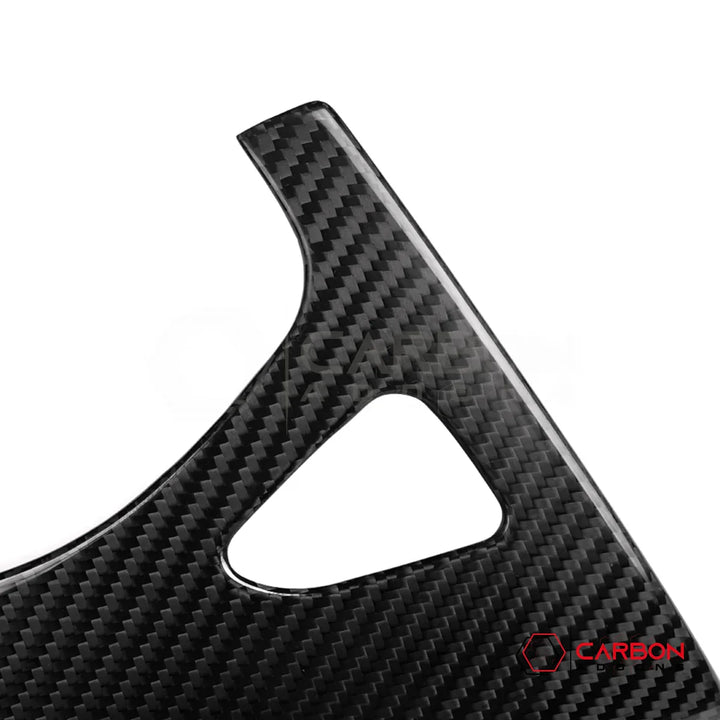 C8 Corvette Real Carbon Fiber Inner Door Upper Panels - 2020-2026 Stingray, Z51, Z06 & E-Ray