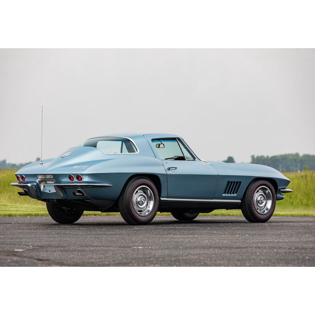 1963-1967 C2 Corvette Rally Wheel 15 X 6 Silver Powder Coat: 1963-1967