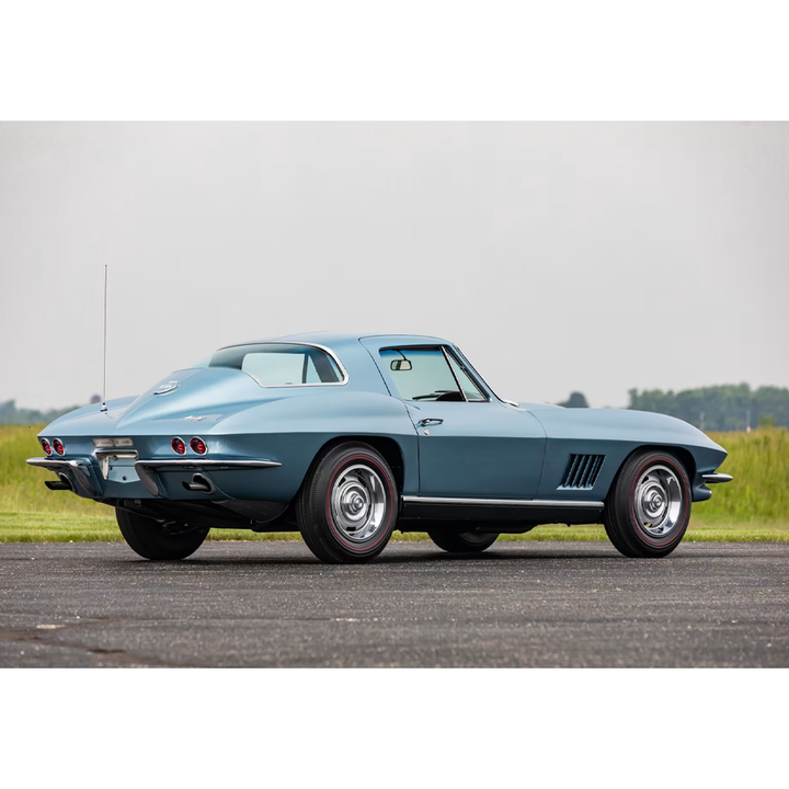 1963-1967 C2 Corvette Rally Wheel 15 X 6 Silver Powder Coat: 1963-1967