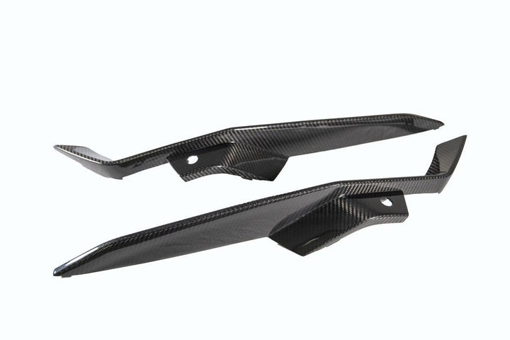 Corvette C8 Z06 Carbon Fiber Front Bumper Grille Inserts 2023-2026