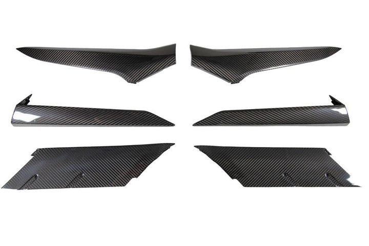 Corvette C8 Z06 Carbon Fiber Door and Quarter Panel Trims Package 2023-2026