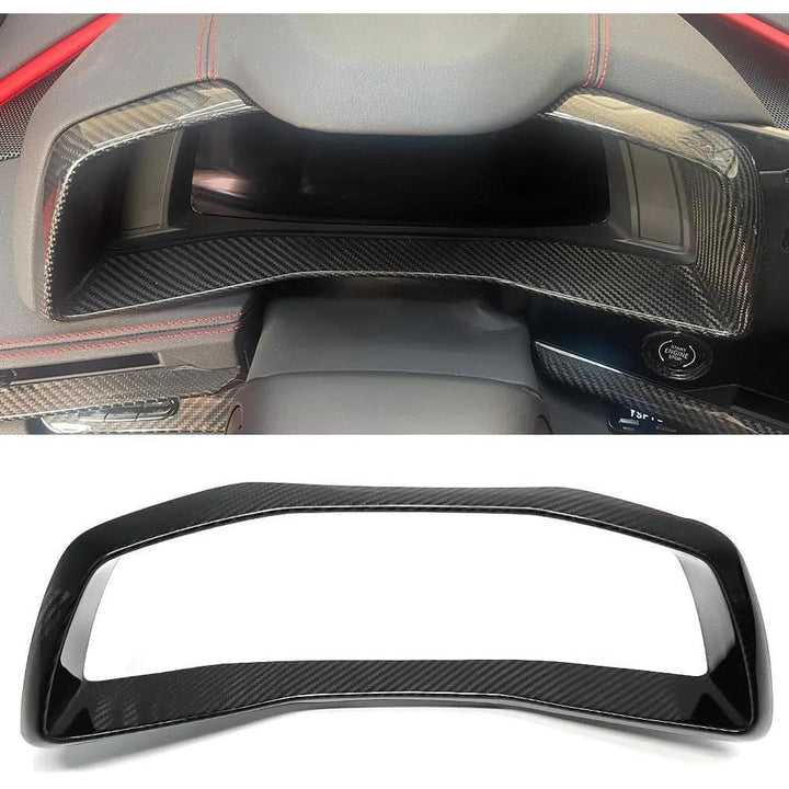 C8 Corvette Gauge Cluster Trim Carbon Fiber Cover