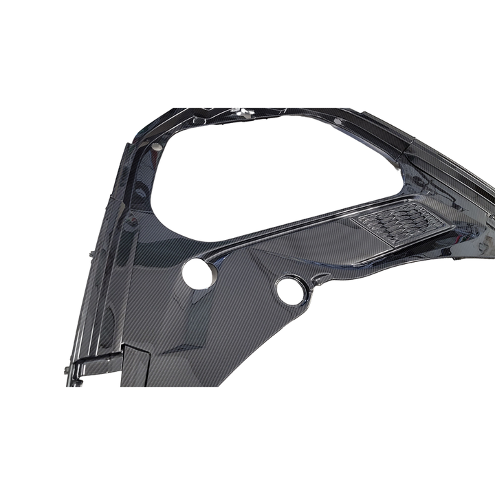 C8 Corvette Painted Frunk Trim Panels - Color Matched : 2020-2026 C8