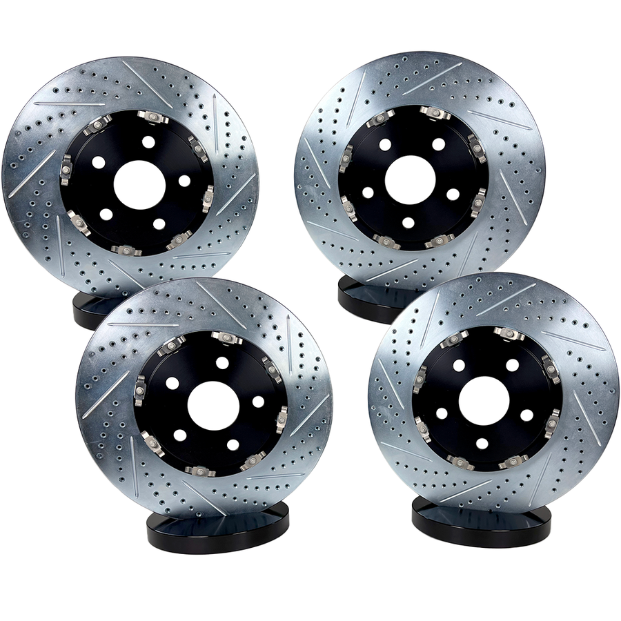 Corvette Brake Rotor Package - Baer EradiSpeed Plus (Set) : 2020-2026 C8 Z51