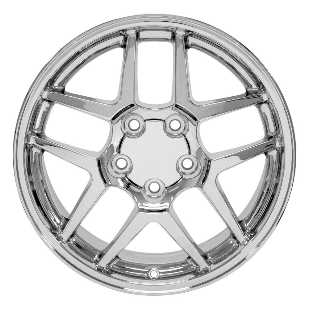 C5 Corvette Z06 Style Reproduction Wheels : Chrome