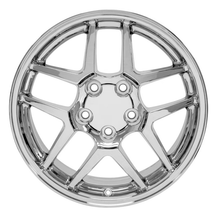 C5 Corvette Z06 Style Reproduction Wheels : Chrome