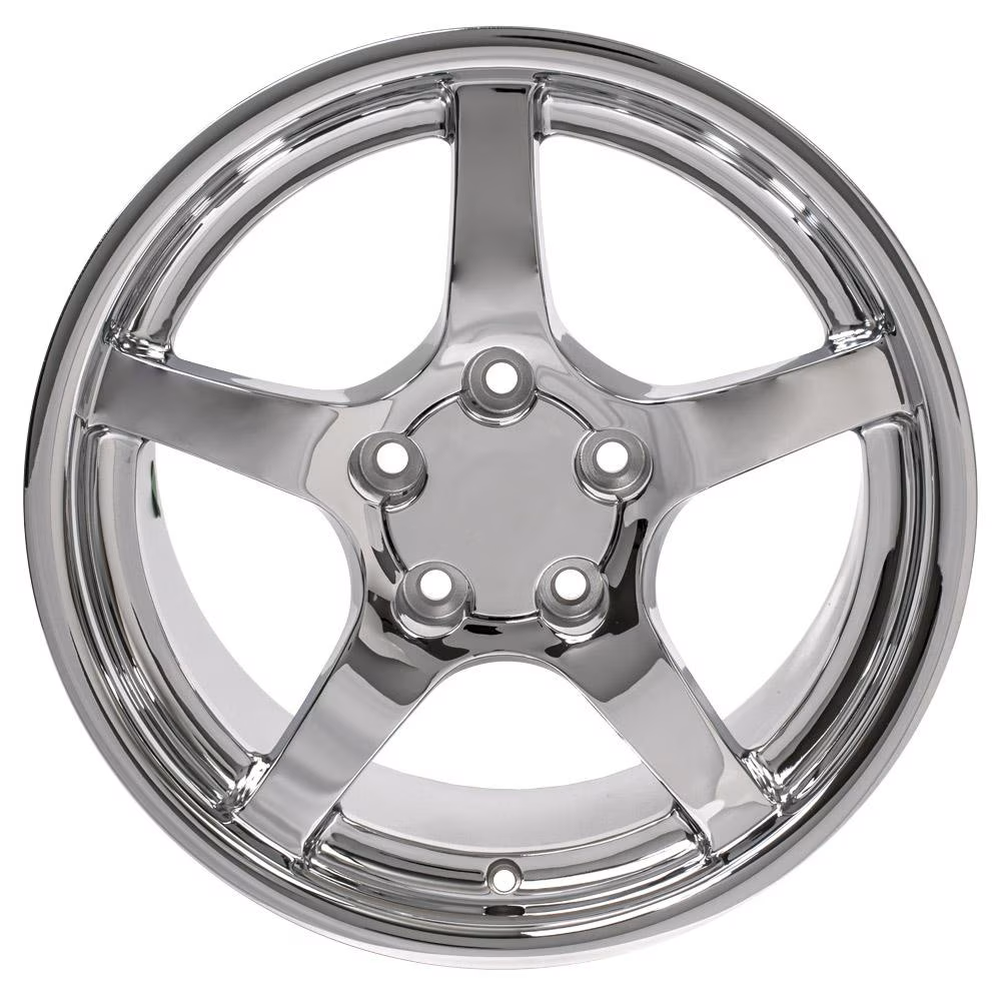 C5 Corvette 00-04 Style Deep Dish Reproduction Wheels : Chrome
