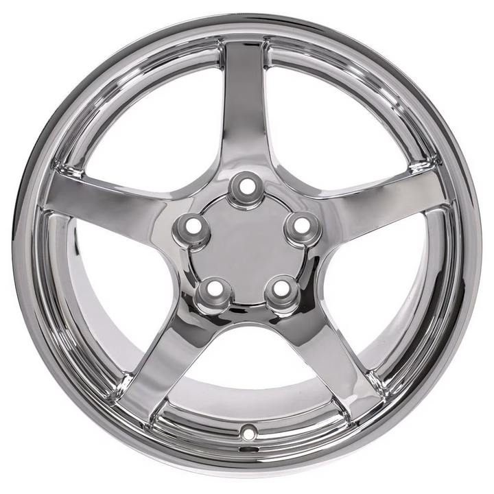 C5 Corvette 00-04 Style Deep Dish Reproduction Wheels : Chrome