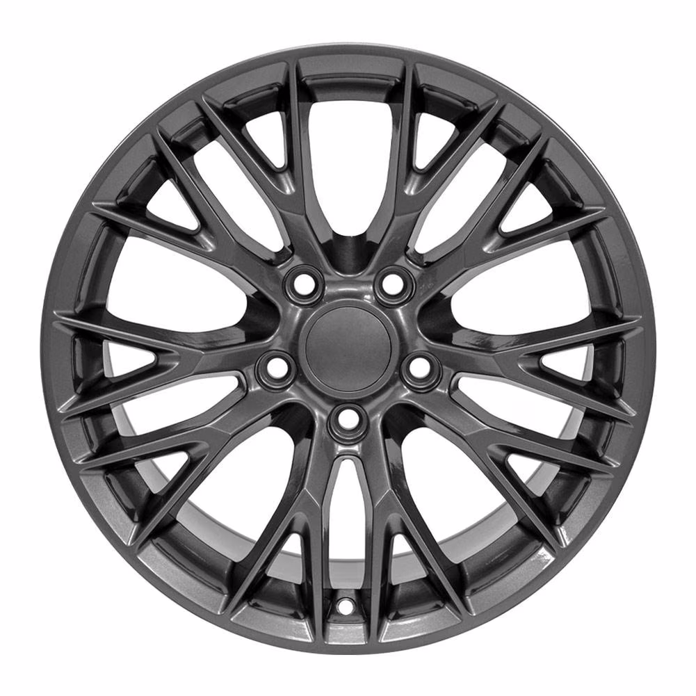 C7 Corvette Z06 Style Reproduction Wheels : Gloss Gunmetal