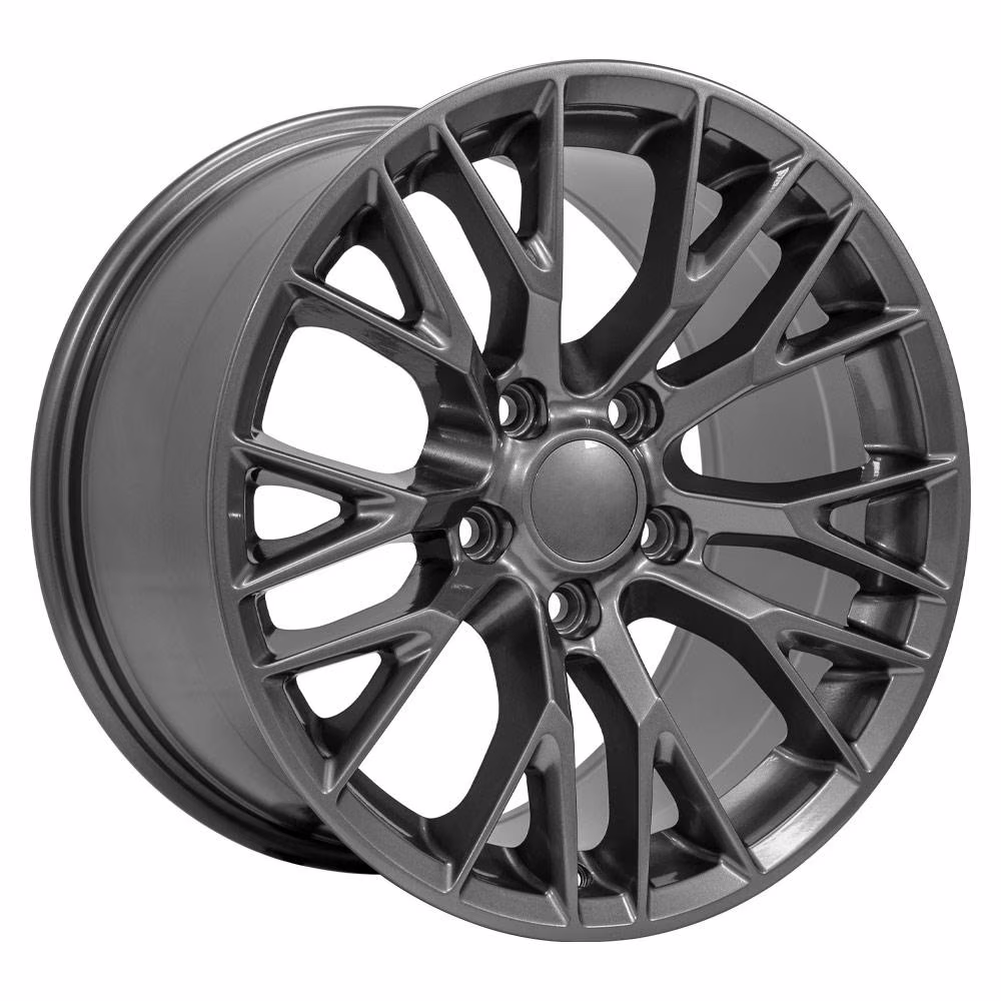 C7 Corvette Z06 Style Reproduction Wheels : Gloss Gunmetal