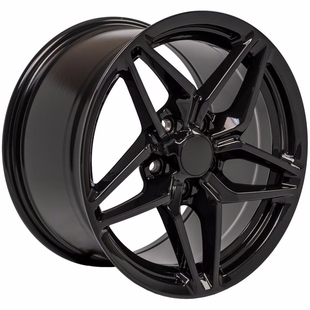 C7 Corvette ZR1 Style Reproduction Wheels : Gloss Black – CorvetteGuys.com