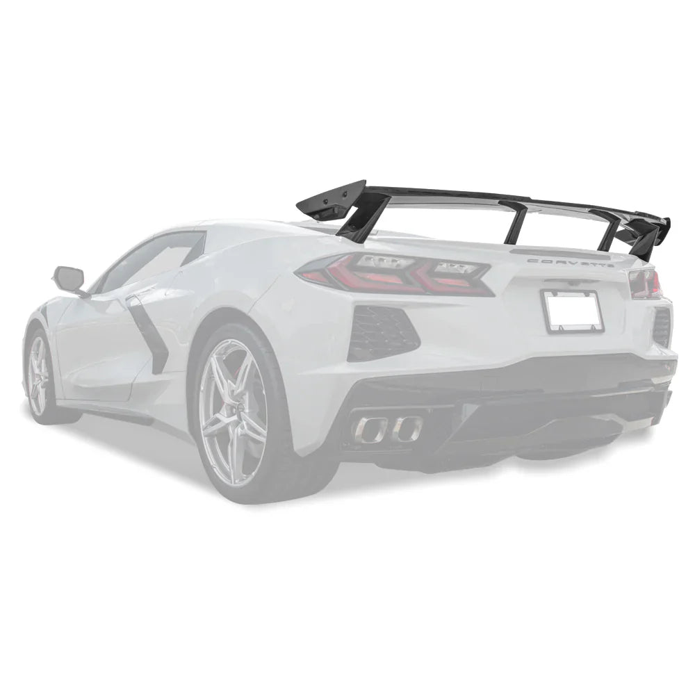 Corvette C8 5VM Rear Trunk Spoiler High Wing - 2020-2025 Stingray ...