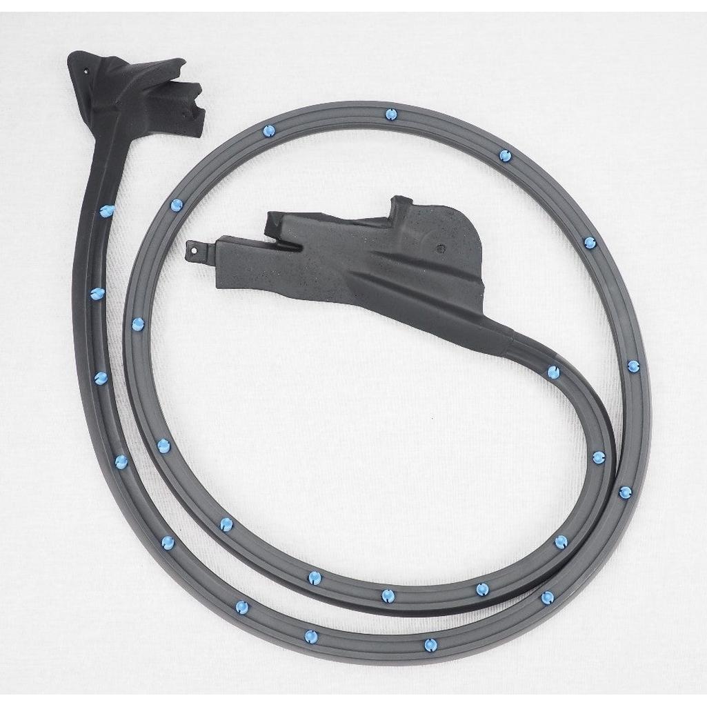 C4 1984-1989 Corvette Door Weatherstrip - RH