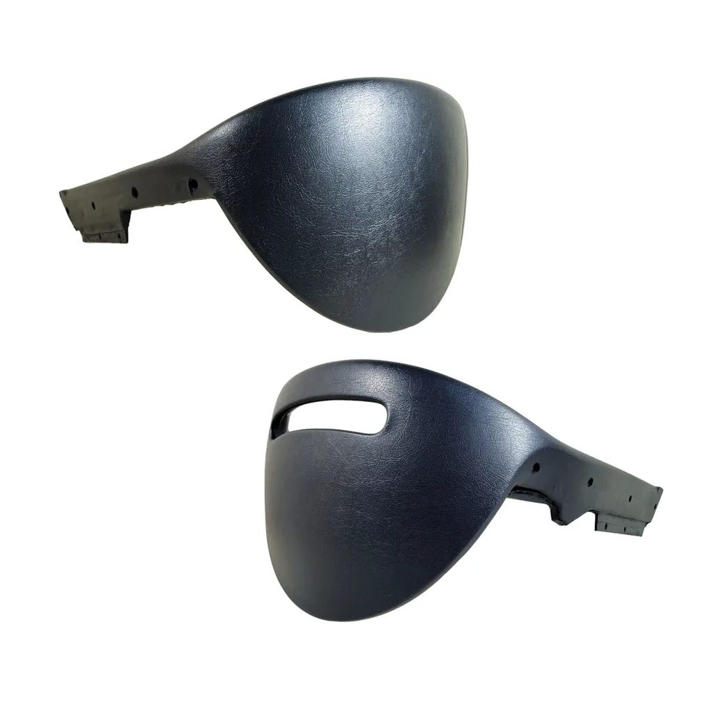 C2 1963-1964 Corvette Dash Pad Pair - With 4 Hole Grab Bar Insert